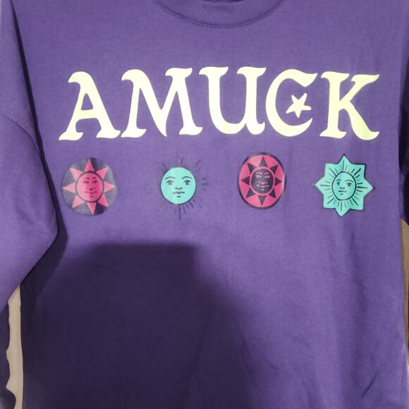 Hocus Pocus '' Amuck'' long sleeve shirt kids size S age 6 - Picture 5 of 8